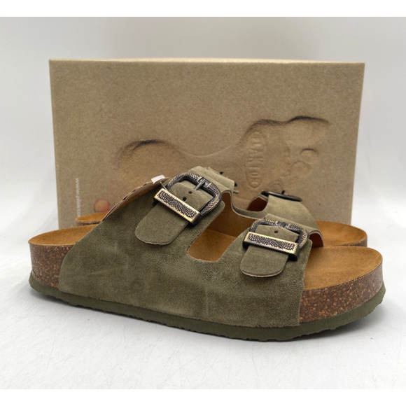 Plakton CP BETA WEST 340010 Women's NEW Open-Toe Sandals Brown EU Size 39 NIB - Picture 1 of 11